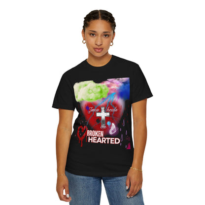 Jesus Heals The BrokenHearted T-shirt