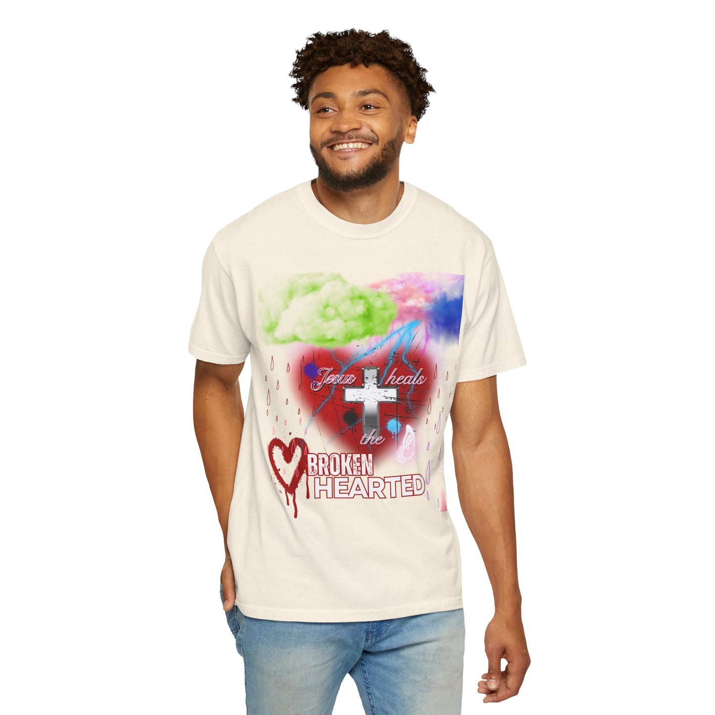 Jesus Heals The BrokenHearted T-shirt