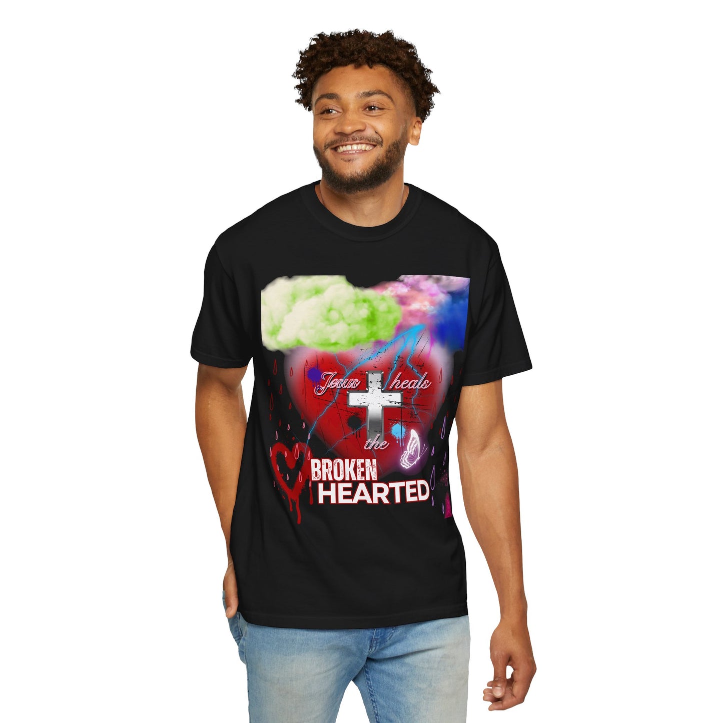 Jesus Heals The BrokenHearted T-shirt